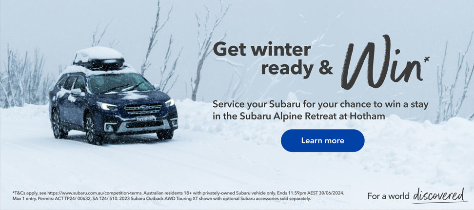 Get your Subaru Winter Ready and Win
