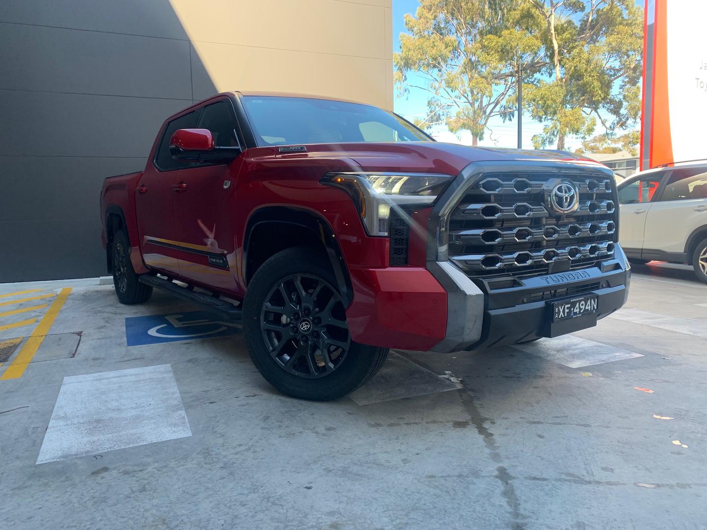 2025 Demo Toyota Tundra VXKH75L Platinum Utility