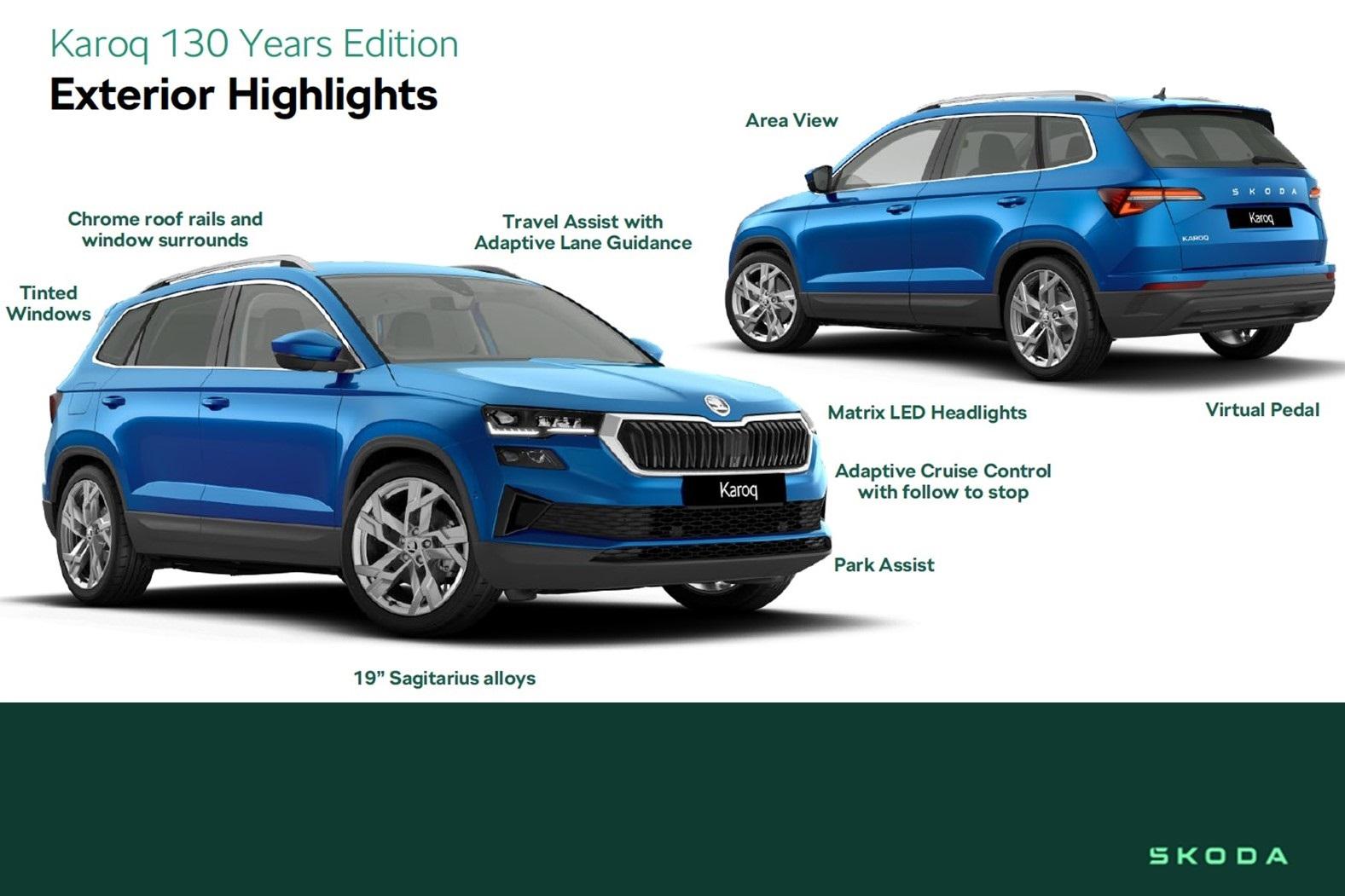 2025 Demo SKODA Karoq NU 110TSI 130 Years Edition SUV