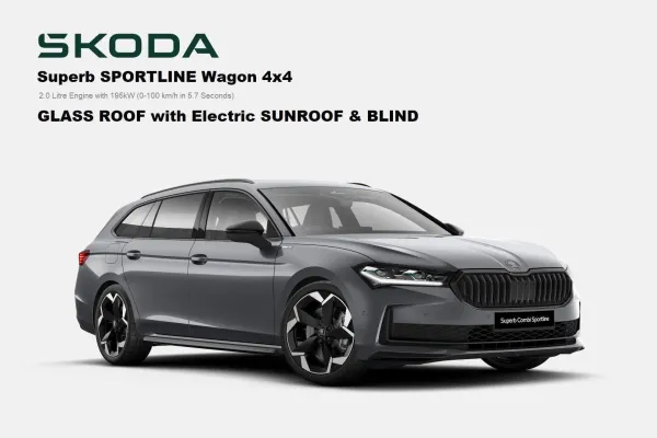2025 Demo SKODA Superb NZ 195TSI Sportline SUV