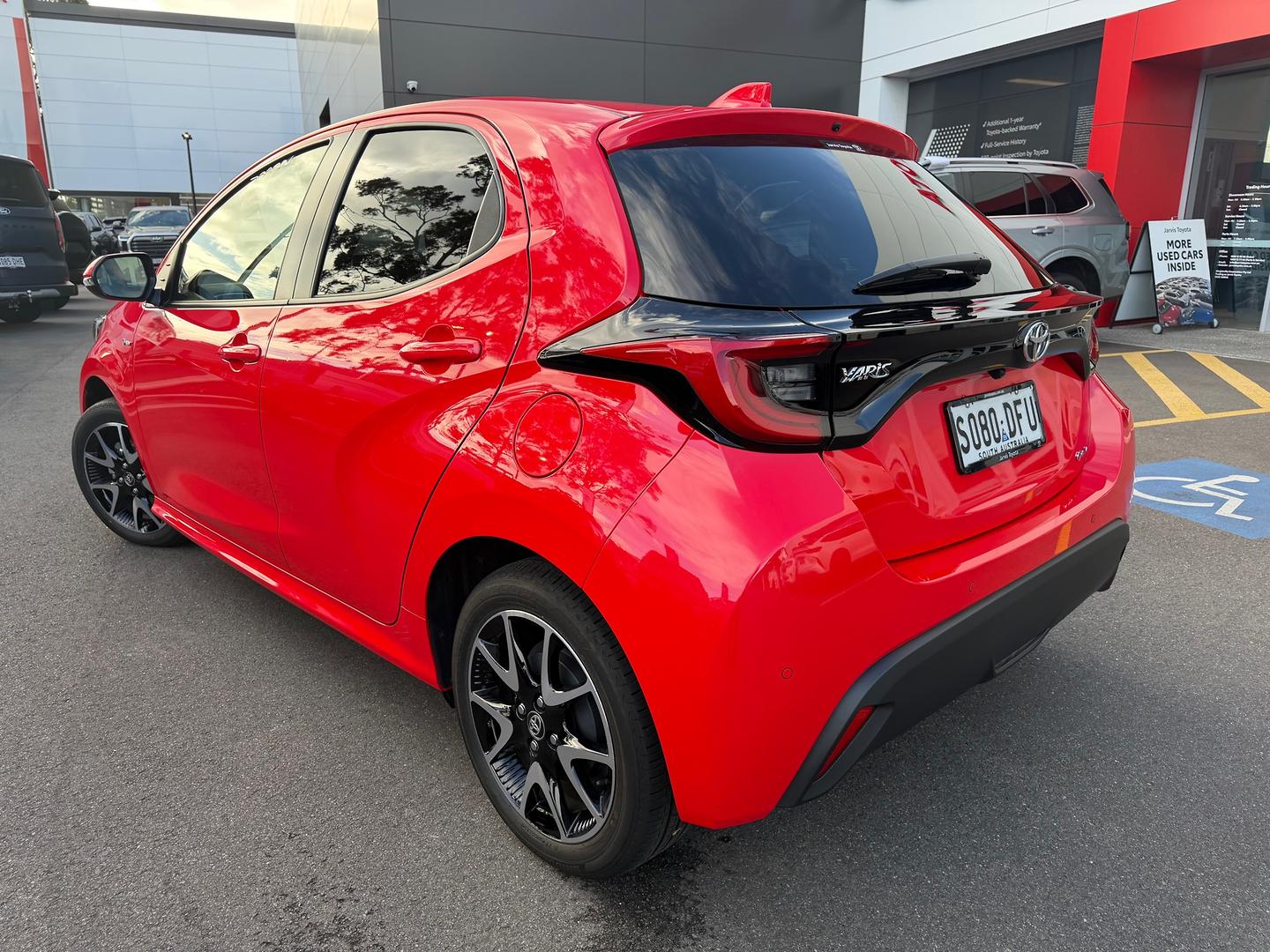 2025 Used Toyota Yaris MXPH10R SX Hybrid Hatchback